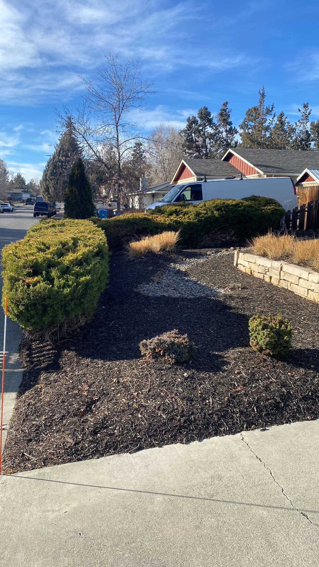 Mulch and Gravel Path Installation by Edge Landscaping