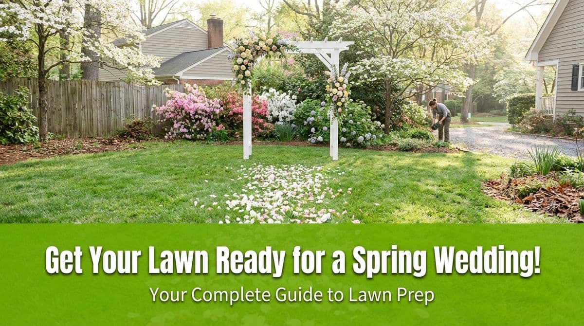 How to Get Your Lawn Ready for a Spring Wedding or Event image