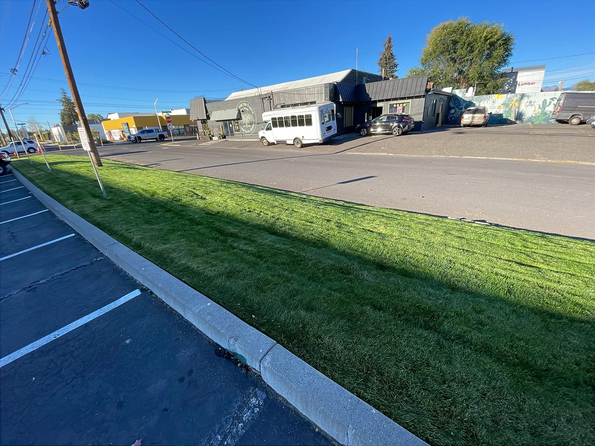 Commercial Lawn Mowing on NE Greenwood in Bend image